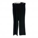Calvin Klein Womens Black Dress Pants Size 6 Polyester Blend Straight Leg Office
