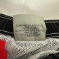Iguana Mens Black & Red Cargo Swim Shorts L Drawstring Elastic Waist Mesh Lining