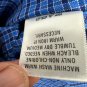 Member's Mark Stretch Oxford Shirt L Blue Cotton/Polyester/Spandex