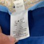 AMK Womens Classic Fit Mid-Rise Blue Pants Size 8P Comfortable Casual