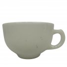 White Ceramic Coffee/Tea Cup Pre-Owned Vintage Style Simple Handle Design Durabl