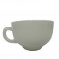 White Ceramic Coffee/Tea Cup Pre-Owned Vintage Style Simple Handle Design Durabl