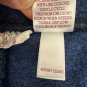 SO Womens Blue Lounge Pants Drawstring Size L Relaxed Fit 100% Cotton