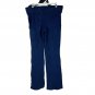 SO Womens Blue Lounge Pants Drawstring Size L Relaxed Fit 100% Cotton