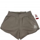 Reebok Studio Shorts XS Driftwood Brown Athletic Lounge Relaxed Fit Casual