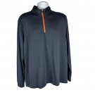 PGA Tour Mens Half-Zip Pullover Sweater Long Sleeve Size L