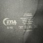 Zyia Active Womens 7/8 Black Leggings Size 8-10 Stretchy Nylon Blend Comfortable