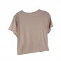 Threads 4 Thought Womens Organic Cotton & Modal Beige Pocket Tee Size M Casual