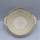 Homer Laughlin Eggshell Georgian Serving Bowl Cream & Gold Scalloped Edge 1930s Homer Laughlin Eggshell Georgian Serving Bowl Cream & Gold Scalloped Edge 1930s