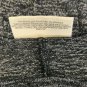 Bobbie Brooks Ladies Marled Gray Keyhole Short-Sleeve Top Size Large