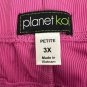 Planet Koi Terra Pink Nova Petite Pants 3X Moisture Wicking Quick Dry RN121336