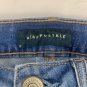 Aeropostale High Waisted Distressed Denim Shorts Womens Size 4 Blue Casual Style