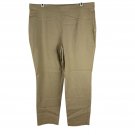 Dana Buchman Womens Khaki Pants Size L Cotton Blend Dana Buchman Womens Khaki Pants Size L Cotton Blend