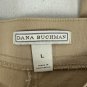 Dana Buchman Womens Khaki Pants Size L Cotton Blend