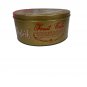 Vintage Ye Olde English Fruit Cake Tin Gold Round Collectible Container