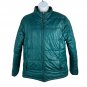 Faded Glory Womens Reversible Quilted Jacket Size M Black & Teal Lightweight