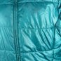 Faded Glory Womens Reversible Quilted Jacket Size M Black & Teal Lightweight