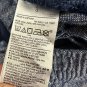 Old Navy Blue Tapered Pants Womens Size Large Linen Blend Elastic Waist