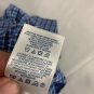 Lands End Mens Blue Plaid Shirt M Traditional Fit Short Sleeve Button-Down