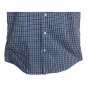 Lands End Mens Blue Plaid Shirt M Traditional Fit Short Sleeve Button-Down