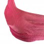 Aerie Pink Ribbed Scoop Neck Bikini Top Size S Ribbed Stretch Fabric Swimwear