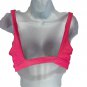 Aerie Pink Ribbed Scoop Neck Bikini Top Size S Ribbed Stretch Fabric Swimwear