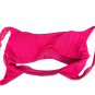 Aerie Pink Ribbed Scoop Neck Bikini Top Size S Ribbed Stretch Fabric Swimwear