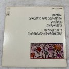 Bartók Concerto For Orchestra Janáček Sinfonietta George Szell Columbia Vinyl LP