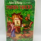 Walt Disneys Robin Hood VHS 1991 Classic Animation Adventure Good Condition
