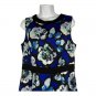 Nine West Womens Floral Sleeveless Fit & Flare Dress Size 8