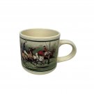 Vintage Ceramic Polo Scene Mug Made In Korea Vintage Ceramic Polo Scene Mug Made In Korea