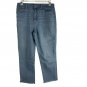 No Boundaries Womens Medium Wash Denim Jeans Size 3 Frayed Hem Casual Stretchy C
