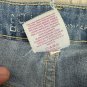 No Boundaries Womens Medium Wash Denim Jeans Size 3 Frayed Hem Casual Stretchy C