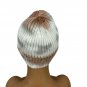 Sonoma Goods For Life Beanie Hat Tie-Dye Pattern One Size Beige & White