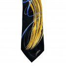 J Garcia Butterfly Study Special Silk Tie Black Gold Blue Artist Proof No 7 J Garcia Butterfly Study Special Silk Tie Black Gold Blue Artist Proof No 7