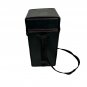 Vintage Sigma Camera Lens Case Black Leather Strap