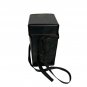 Vintage Sigma Camera Lens Case Black Leather Strap