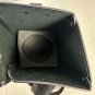 Vintage Sigma Camera Lens Case Black Leather Strap