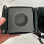 Vintage Sigma Camera Lens Case Black Leather Strap