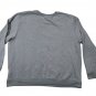 Karen Scott Sport Womens XL Gray Crewneck Sweatshirt Lightweight Casual