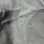 Kenneth Cole Reaction Mens Blue Striped Dress Shirt M Regular Fit Non-Iron