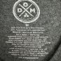 Please Do Not Disturb Graphic Tee Shirt Adult M Gray Casual Cotton Blend