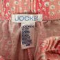 Jockey M Pink Polka Dot Pajama Pants Lightweight Cotton Blend Elastic Waist