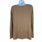 Z Supply Womens Size Medium Ribbed Knit Pullover with Side Button Detailing
