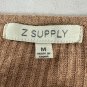 Z Supply Womens Size Medium Ribbed Knit Pullover with Side Button Detailing