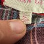 Plaid Long Sleeve Shirt By Urban Girl Size XL Red & Black Polyester Casual