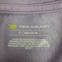 Tek Gear Purple Ombre Long Sleeve V Neck Shirt Womens Small Lightweight Stretchy
