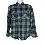 Filter Mens Plaid Long Sleeve Button Down Flannel Shirt Size Large Cotton Blend