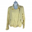 Maurices Yellow Asymmetrical Zip Front Jacket Size M Womens Casual Wear Maurices Yellow Asymmetrical Zip Front Jacket Size M Womens Casual Wear