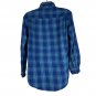 Duluth Trading Co Mens Large Trim Fit Blue Plaid Button-Up Long Sleeve Shirt